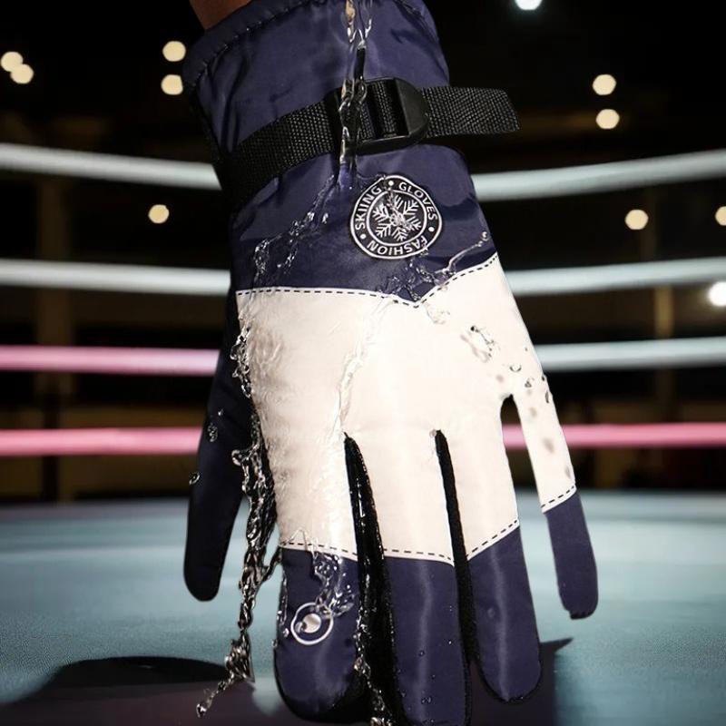 Ski Glove Waterproof - Gants de Ski de Snowboard unisexe,