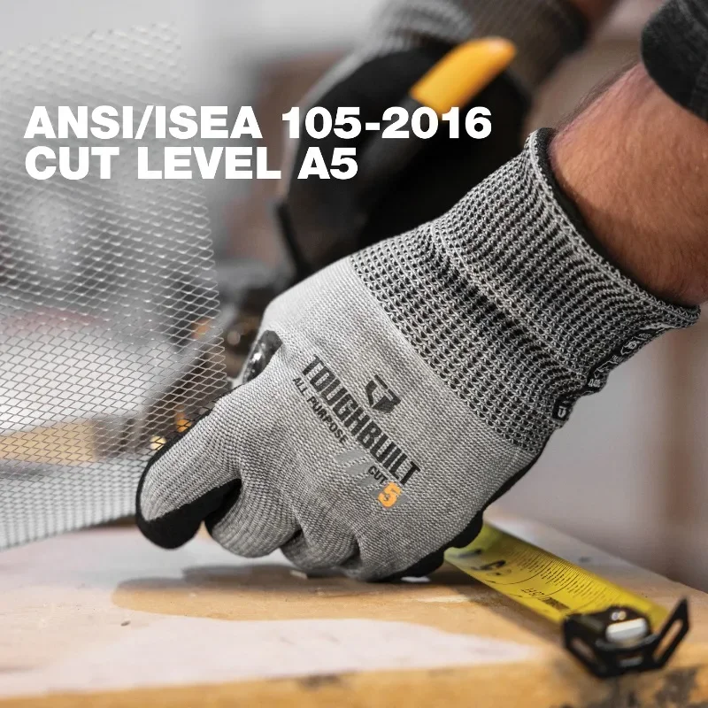 Nitrile Mechanic Glove - ToughBuilt TB-P2-112-5-L Nitrile Super résistant à