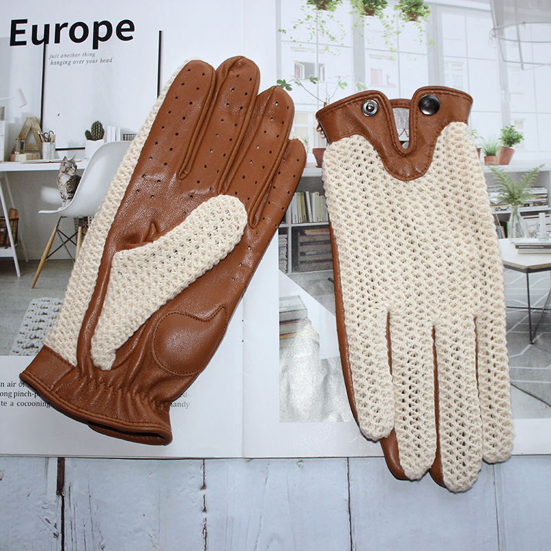Gants de conduite pour hommes  - Leather Driving Glove avis et prix