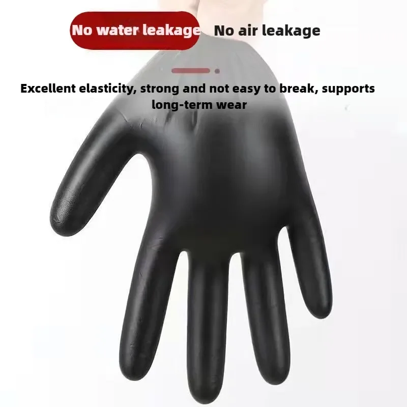 Gants jetables noirs en nitril - Nitrile Mechanic Glove avis et prix