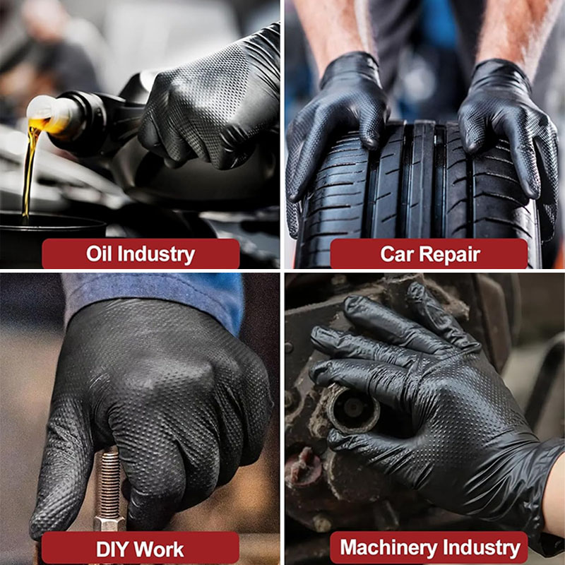 Gants en Nitrile jetables robu - Nitrile Mechanic Glove avis et prix