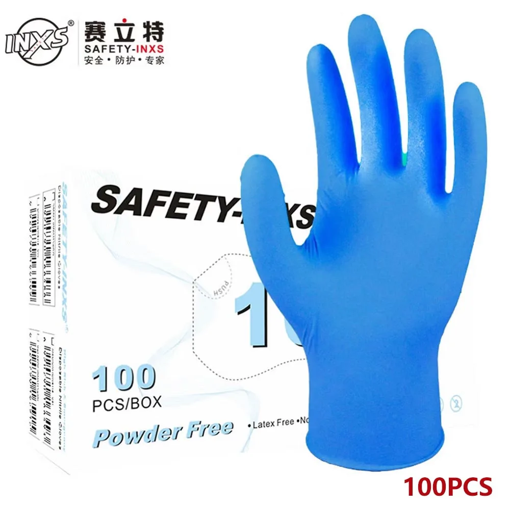 100 PCS Gants d'examen en nitr - Exam Glove Nitrile avis et prix