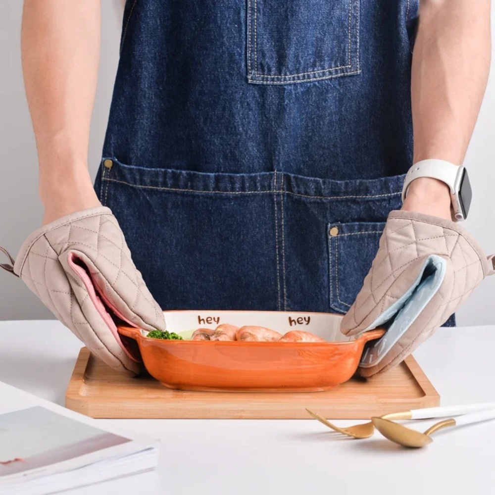 1 paire de maniques de cuisine - Oven Mitt Silicone avis et prix