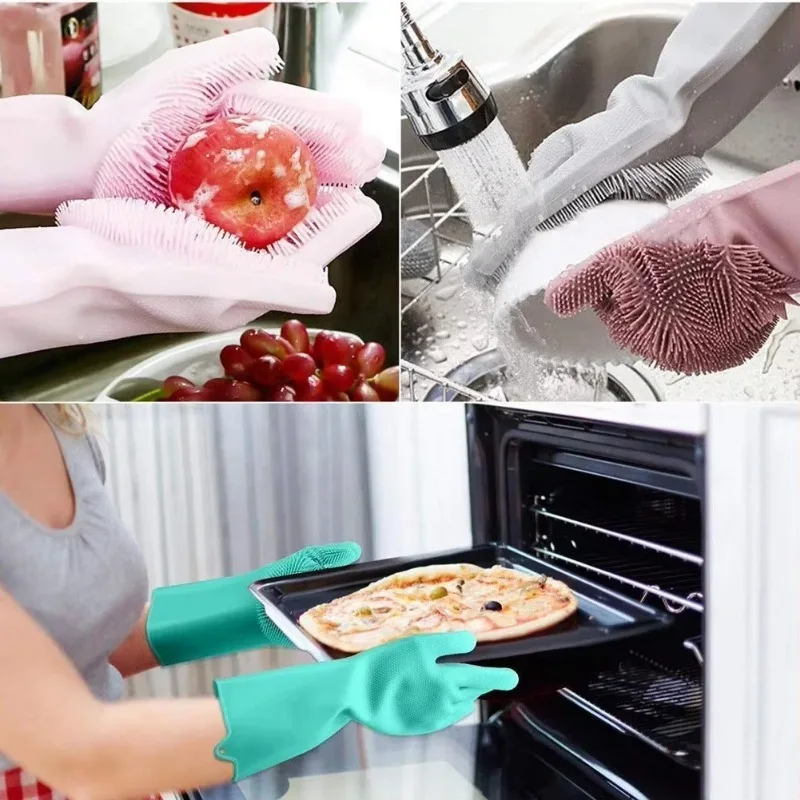 Gants de vaisselle en Silicone - Dish Glove Rubber avis et prix