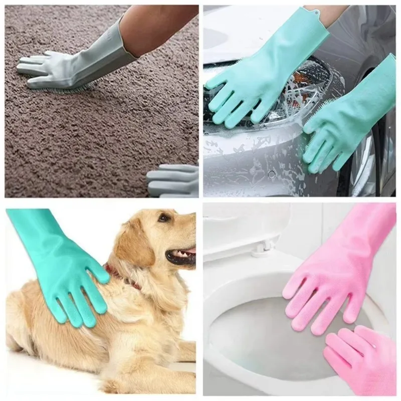 Gants de vaisselle en Silicone - Dish Glove Rubber avis et prix