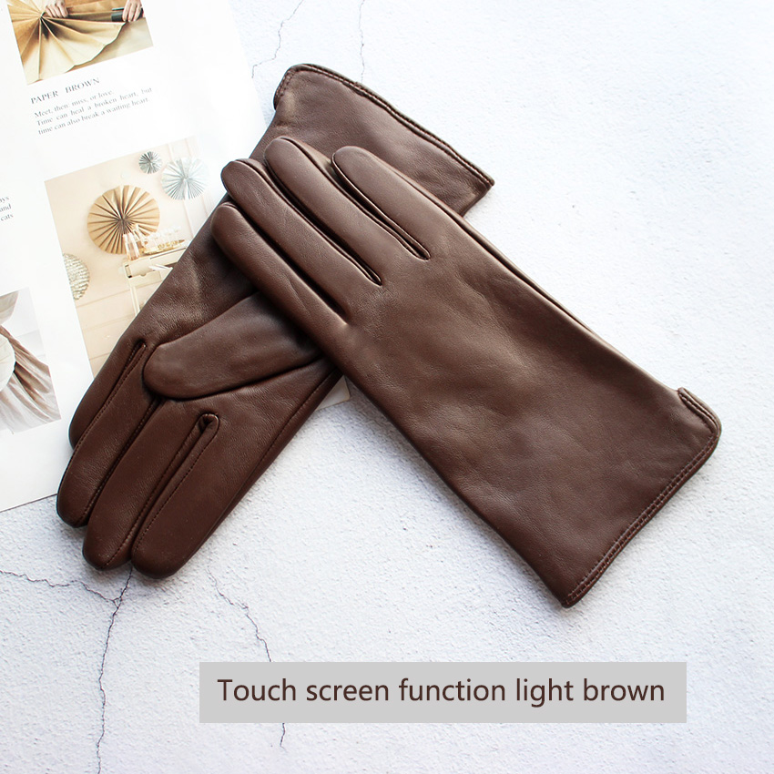 Gants en cuir de mouton coloré - Leather Driving Glove avis et prix