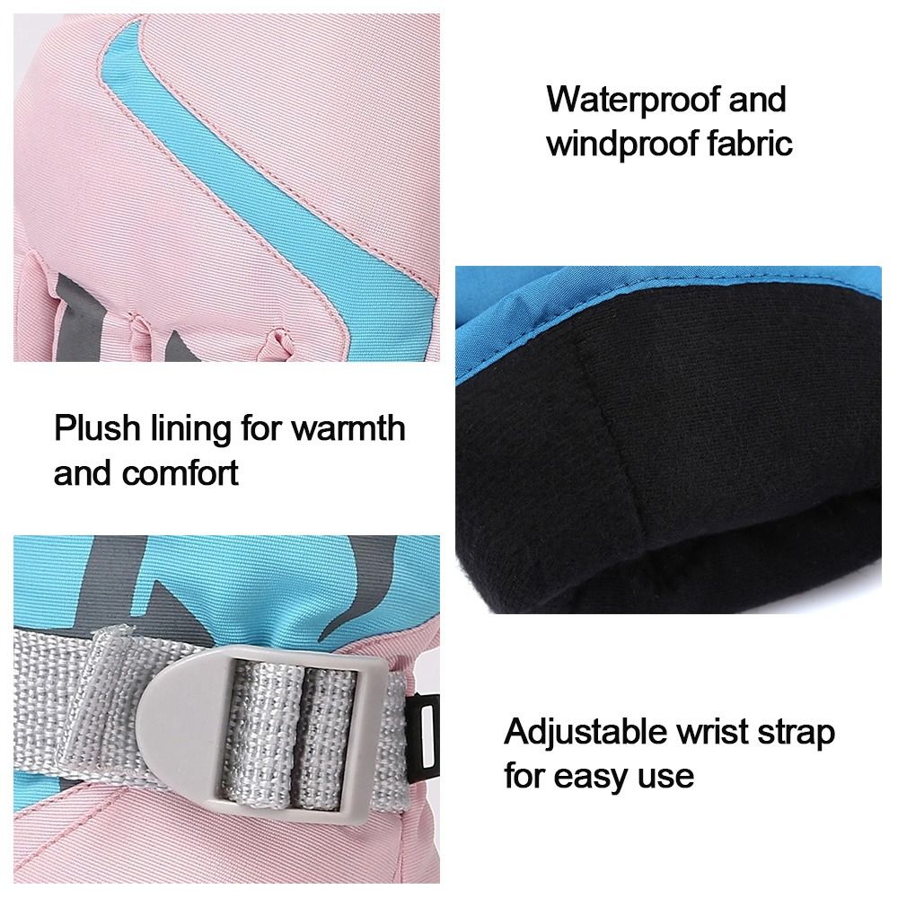 Gants de ski mignons coupe-ven - Ski Glove Waterproof avis et prix