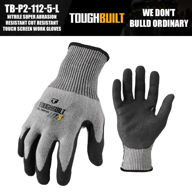 ToughBuilt TB-P2-112-5-L Nitri - Nitrile Mechanic Glove avis et prix